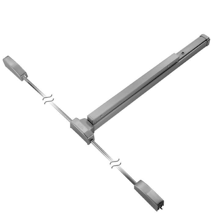 QS300/2 two-point locking panic push bar