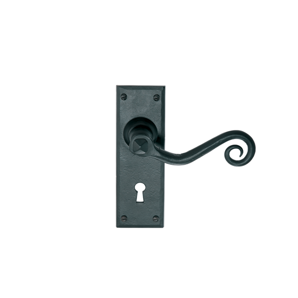 ARIES Bees Wax Lever Handle - Arles lever handle on keyhole plate, 150 ...