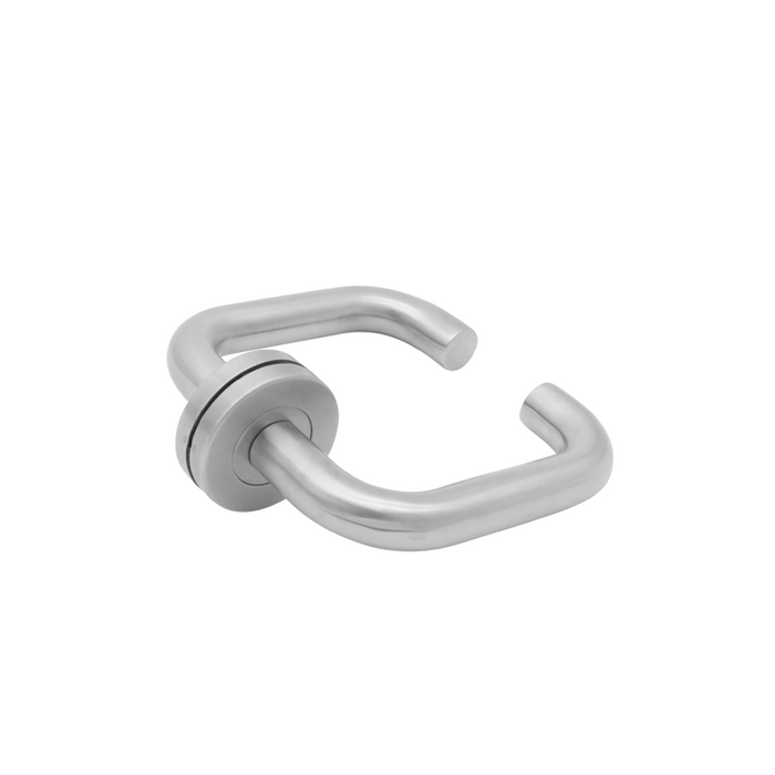 FT02 Lever Handle - Satin stainless steel lever handle
