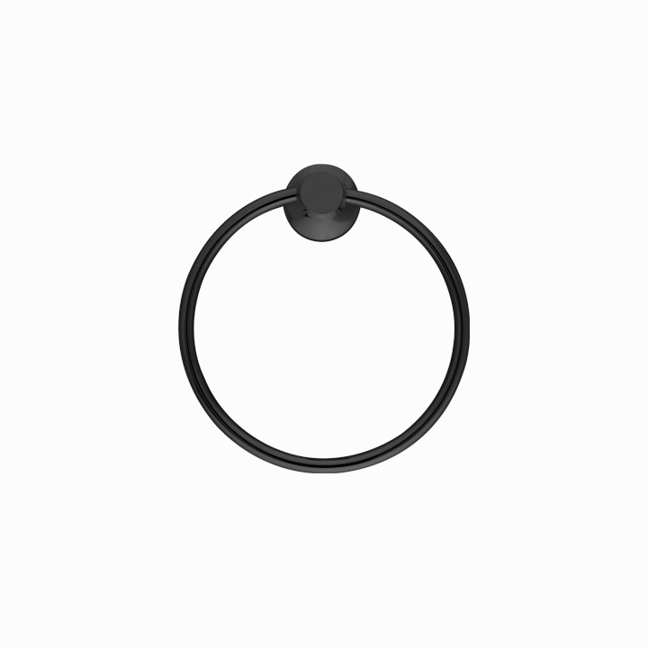QS1509 Black Towel ring