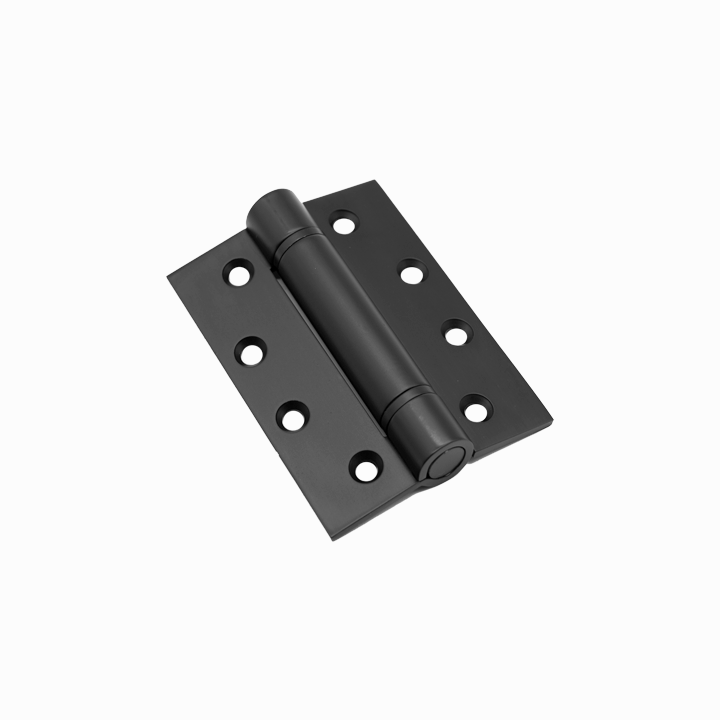 QS4439 Black single action spring hinge